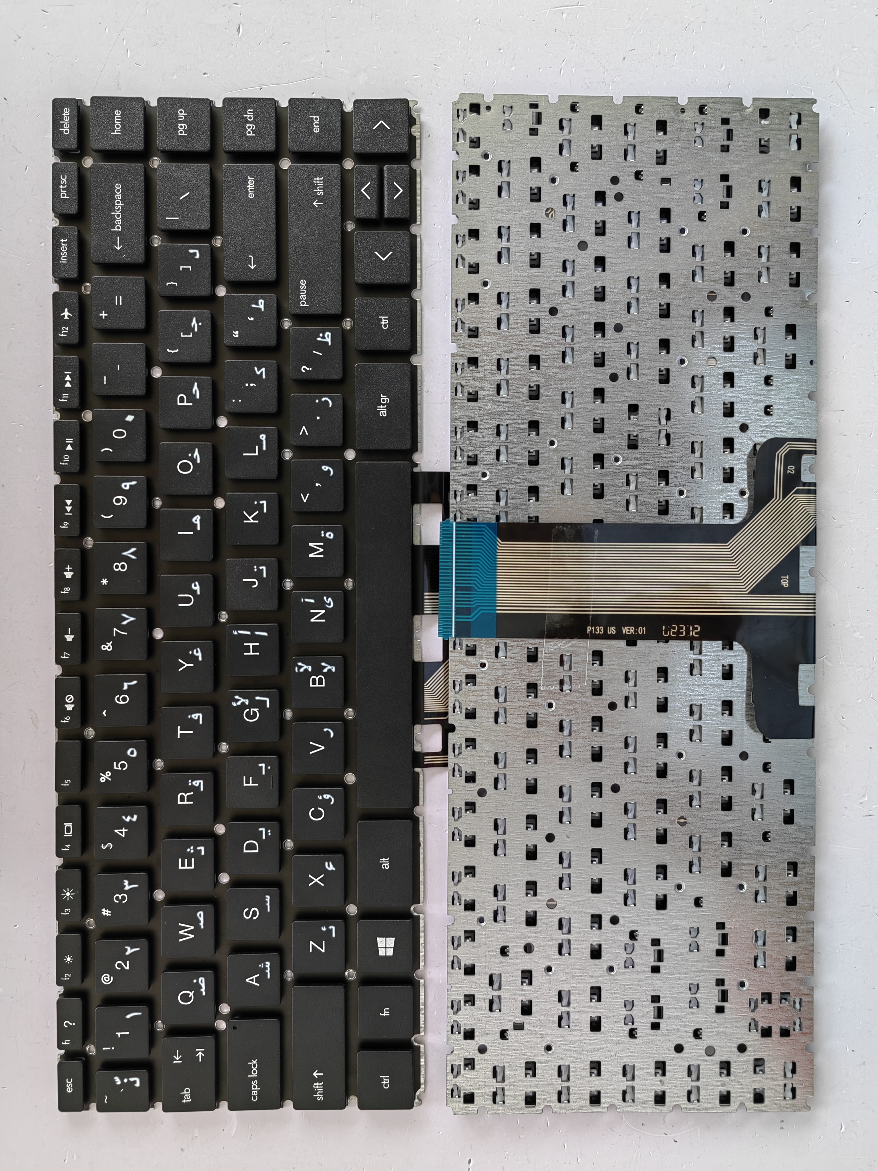 Picture of New Replacement Laptop Keyboard For HP 14-CF BLACK (OEM) AR Layout